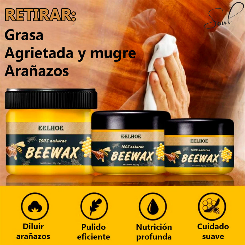 Cera reparadora para Muebles y Tapicerías l Beewax™