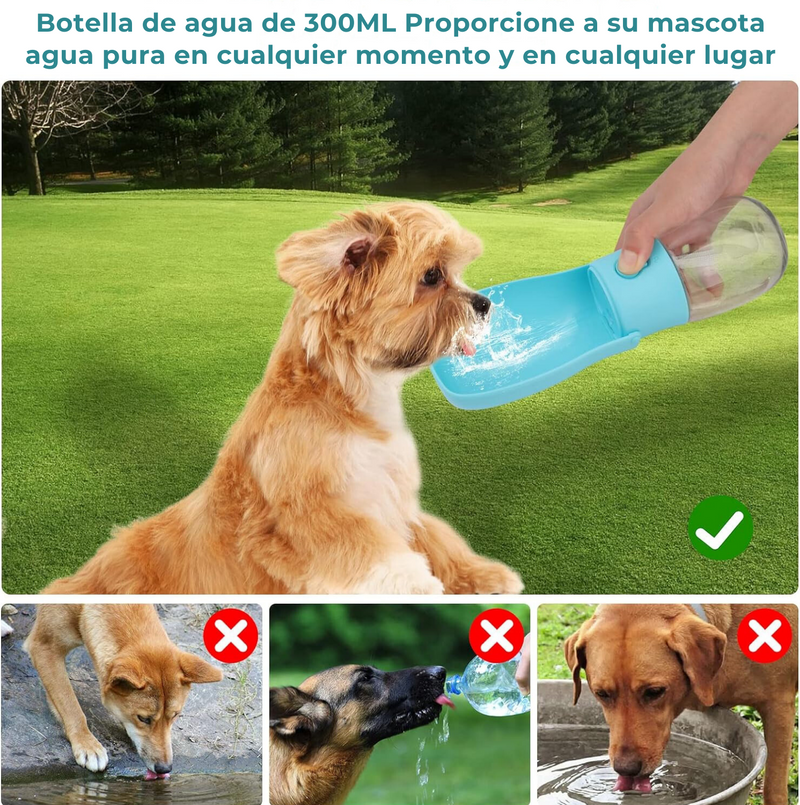 AquaPet | Botella de Agua Para Mascotas