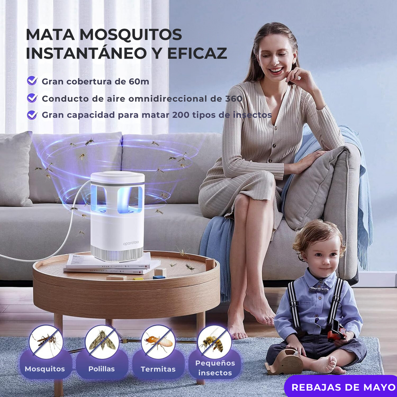 Picko™ Electro Led Para Eliminar Mosquitos y Moscas