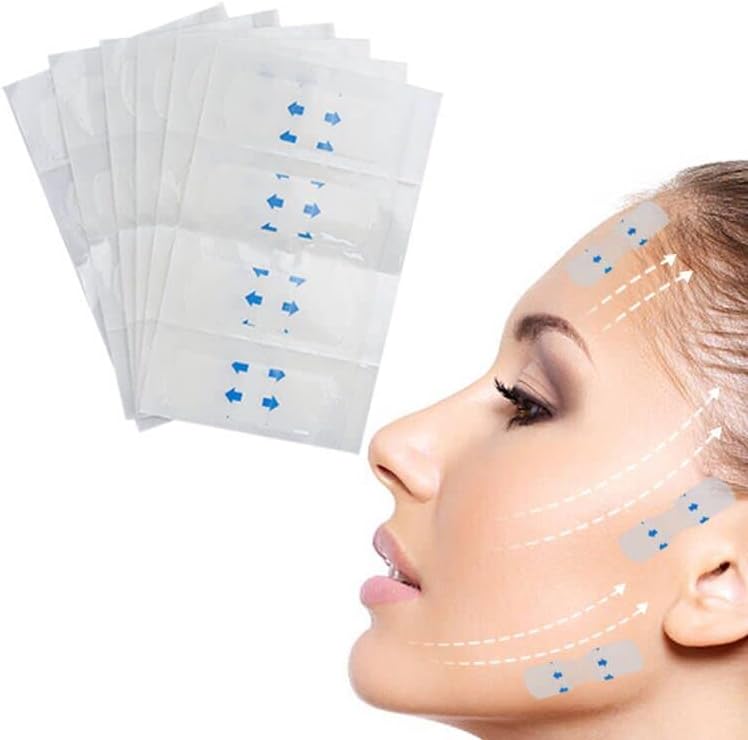 Unidad Extra Tiras Lifting facial Anti-edad l 60 Unidades Transparentes