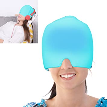 Gorro de Gel Anti Migrañas y Dolores de Cabeza