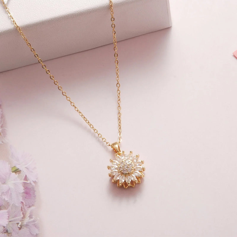 Sunflower Necklace