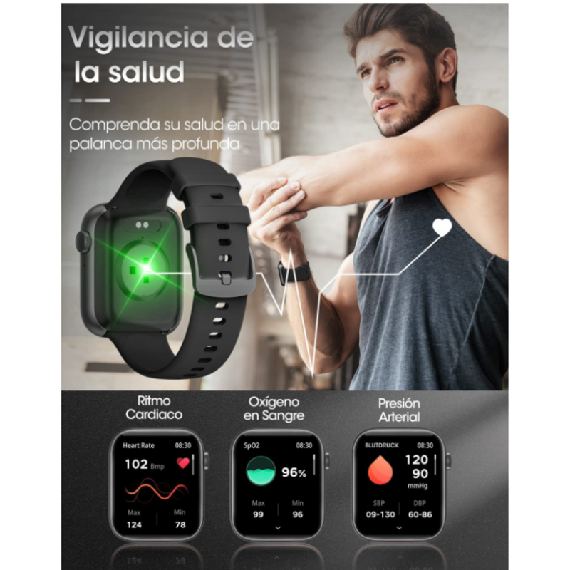 SmartWatch T500 pro™- Reloj inteligente con múltiples funcionalidades