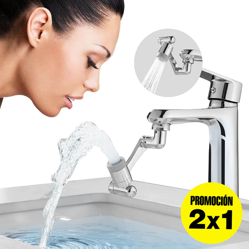 Grifo Giratorio Universal 1080º DUOTAP - OFERTA 2X1