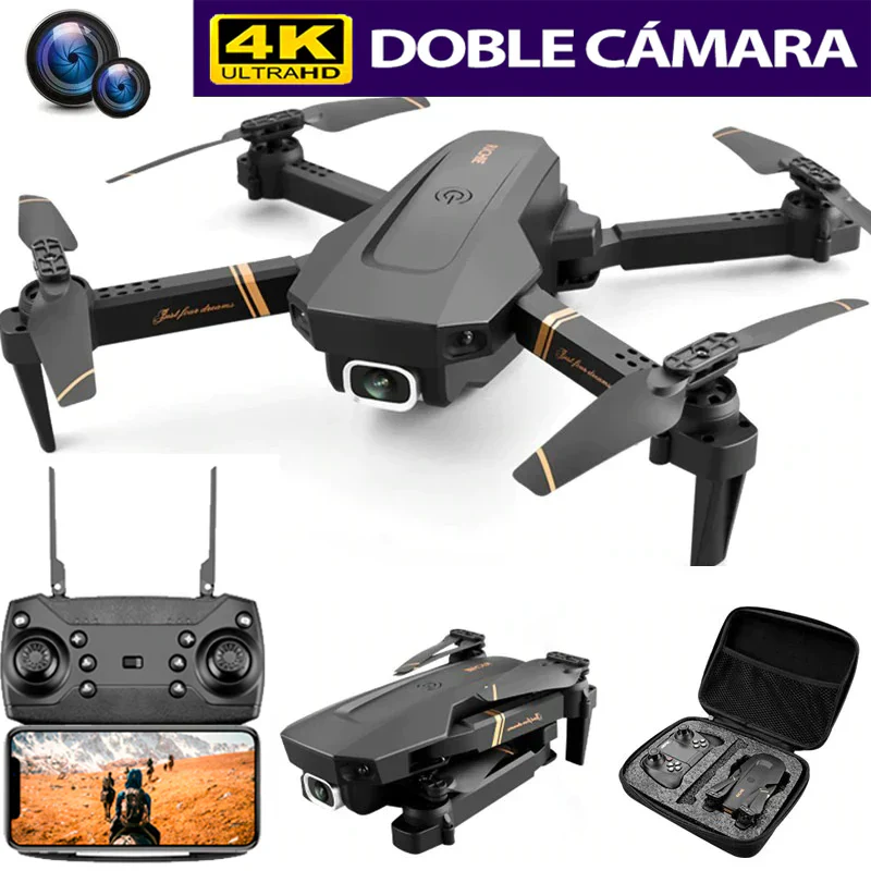 Dron 4K Profesional con Doble Camara - FlySky™