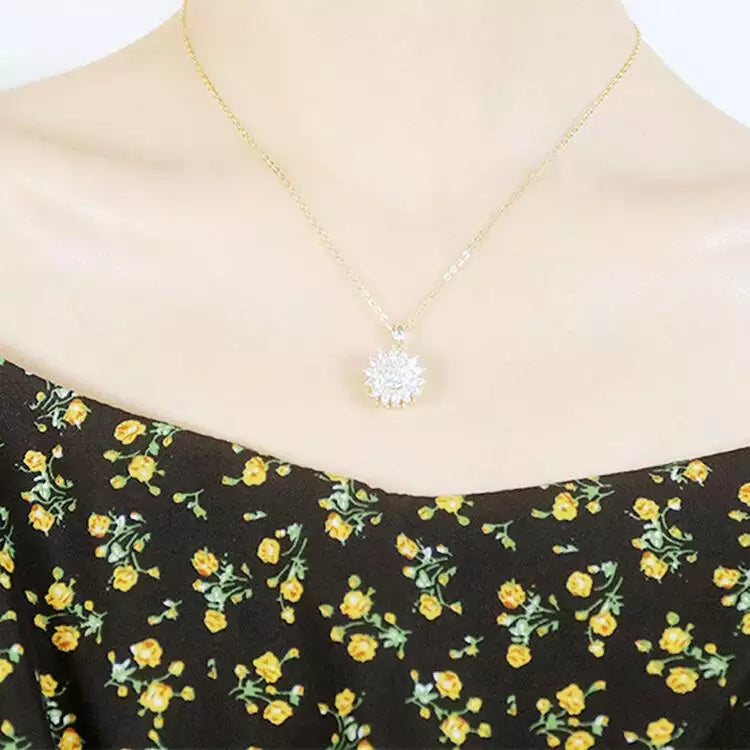 Sunflower Necklace