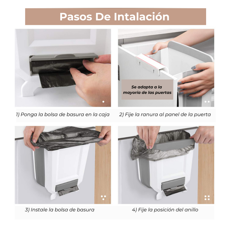 CUBO BASURA PLEGABLE - SpaceSaver™