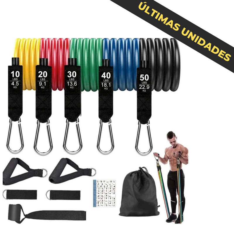 Bandas elásticas de resistencia para la musculación™